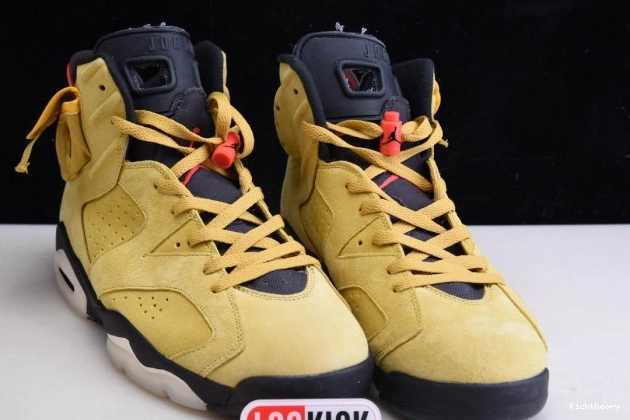 Kick Theory 6 TRAVIS YELLOW X SCOTT JORDAN CN1084-300 AIR 0730